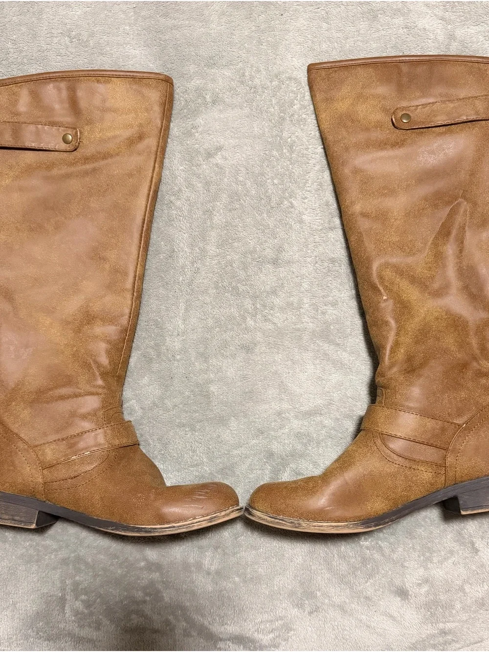 Classic Tall Women's Riding Boots in Brown